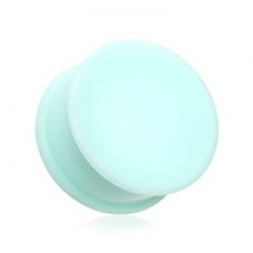 Solid Silicone Ear Skin Double Flared Plug