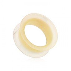 Ultra Thin Flexible Silicone Ear Skin Double Flared Tunnel Plug