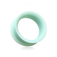 Ultra Thin Flexible Silicone Ear Skin Double Flared Tunnel Plug