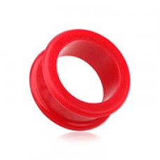 Flexible Silicone Double Flared Ear Gauge Tunnel Plug