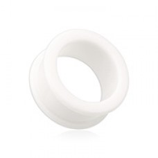 Flexible Silicone Double Flared Ear Gauge Tunnel Plug