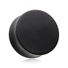 Ebony Wood Double Flared Ear Gauge Plug