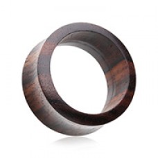 Sono Wood Double Flared Eyelet Ear Gauge Plug