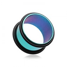 Colorline No Flare Ear Gauge Tunnel Plug