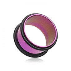 Colorline No Flare Ear Gauge Tunnel Plug