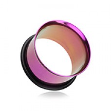 Colorline Single Flared Ear Gauge Tunnel Plug