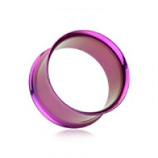 Colorline Steel Double Flared Ear Gauge Tunnel Plug