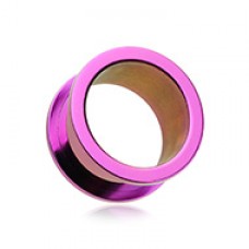Colorline Steel Screw-Fit Ear Gauge Tunnel Plug