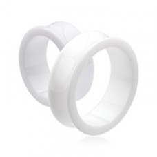 Supersize Basic Acrylic Double Flared Ear Gauge Tunnel Plug 