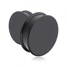 Supersize Solid Silicone Ear Double Flared Plug