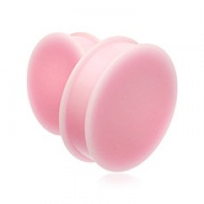 Supersize Solid Silicone Ear Double Flared Plug