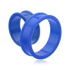 Supersize Flexible Silicone Double Flared Ear Gauge Tunnel Plug