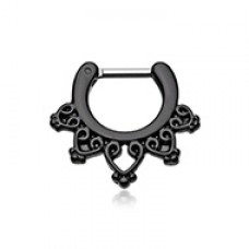 Colorline Royal Bliss Filigree Septum Clicker