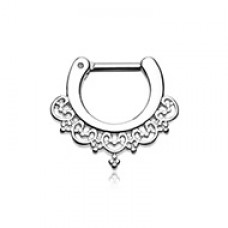 Celestial Filigree Septum Clicker