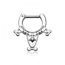 Amarhus Tribal Filigree Septum Clicker