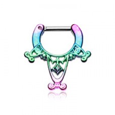 Colorline Amarhus Tribal Filigree Septum Clicker