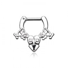 Luria Tribal Filigree Septum Clicker
