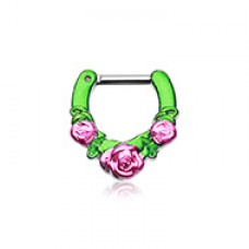 Colorline Rose Garden Icon Septum Clicker