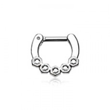 Hexa Gemina Sparkle Septum Clicker