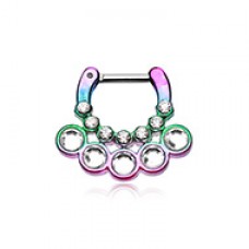 Colorline Aureole Gemina Sparkle Septum Clicker