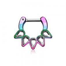 Colorline Quinary Spear Septum Clicker