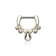 Golden Radiant Kao Septum Clicker