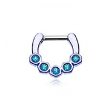 Colorline Opal Hexa Gemina Septum Clicker