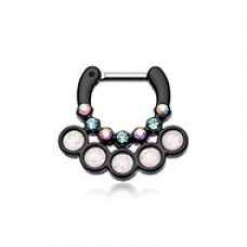 Colorline Opal Aureole Gemina Septum Clicker