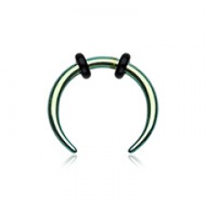 Colored Basic Steel Pincher Septum Ring