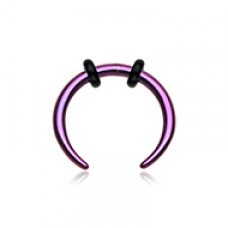 Colored Basic Steel Pincher Septum Ring