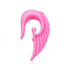 Fallen Angel Acrylic Ear Gauge Hanging Taper