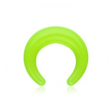 Glow in the Dark Acrylic Ear Gauge Buffalo Taper