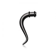 Blackline Classic Curvature Ear Gauge Hanging Taper