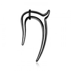 Fang Claw Steel Ear Gauge Hanging Taper 