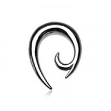 Ivy Hook Steel Spiral Ear Gauge Hanging Taper 