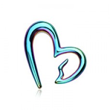 Colorline Heartbreaker Ear Gauge Hanging Taper