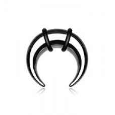 Pincher Steel Ear Gauge Buffalo Taper 