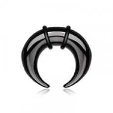 Colorline Pincher Steel Ear Gauge Buffalo Taper 