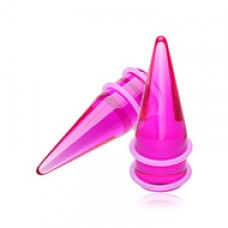 Basic Shorty UV Acrylic Ear Stretching Taper