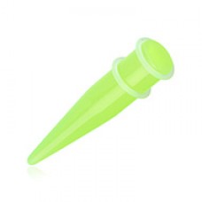 Glow in the Dark UV Acrylic Ear Stretching Taper
