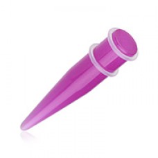 Glow in the Dark UV Acrylic Ear Stretching Taper