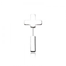 Classic Cross Fake Taper Earring