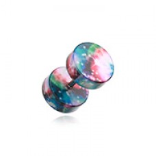 Galaxy Rainbow Fake Plug