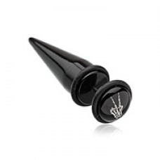 Peaceful Death Skeletal Hand Fake Taper with O-Rings