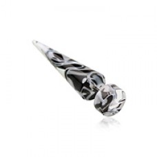 Marble Swirl UV Acrylic Fake Taper