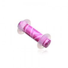 Galaxy Fantasy Acrylic Single Flared Ear Gauge Plug