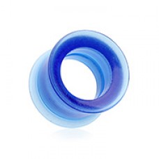 Basic Acrylic Smooth Flared Screw-Fit Tunnel Plug