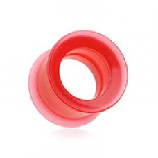 Basic Acrylic Smooth Flared Screw-Fit Tunnel Plug