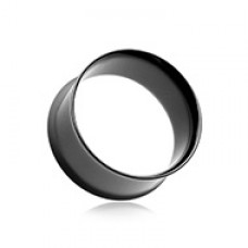 Blackline Steel Skinny Double Flared Tunnel Plug