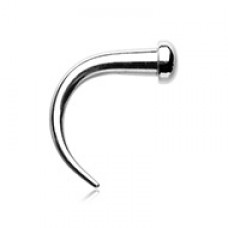 Round Nail Steel Ear Gauge Hanging Taper